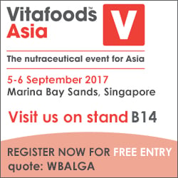 Please Join Us for a Seminar Presentation at Vitafoods Asia Singapore 2017